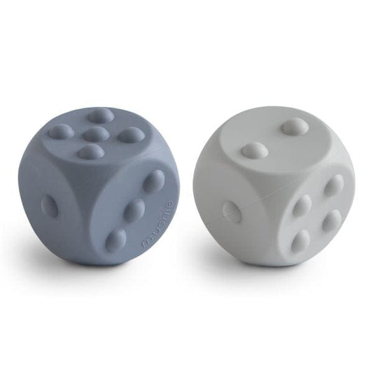Dice Press Toy 2-Pack (Tradewinds/ Stone) Mushie Lil Tulips