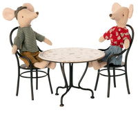 Dining Table Set with 2 Chairs Maileg Lil Tulips