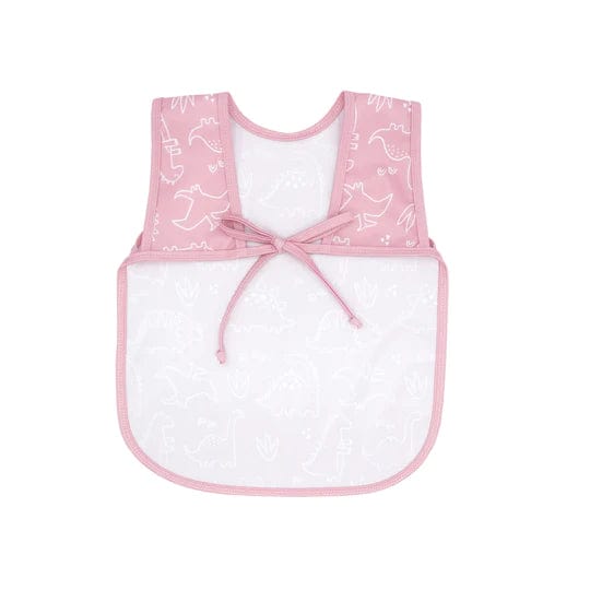 Dino Friends Blush Bapron BapronBaby Bibs Lil Tulips