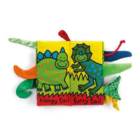 Dino Tails Book JellyCat Lil Tulips