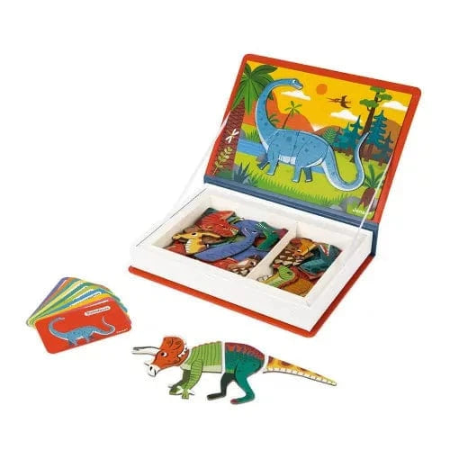 Dinosaurs Magneti’Book Janod Magnet Toys Lil Tulips