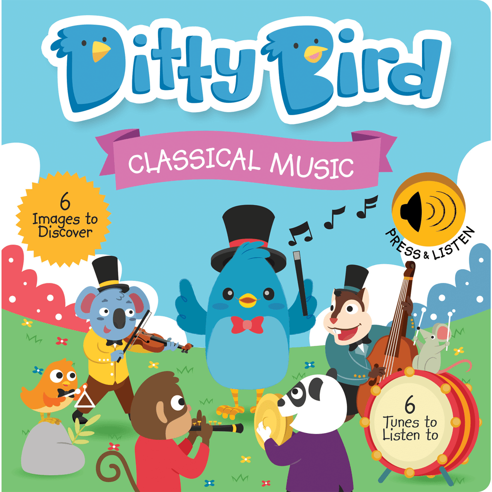 Ditty Bird Baby Sound Book: Classical Music Ditty Bird Book Lil Tulips
