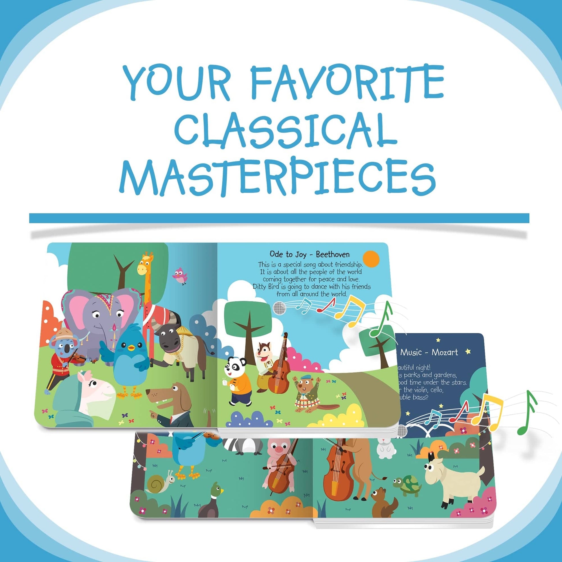 Ditty Bird Baby Sound Book: Classical Music Ditty Bird Book Lil Tulips
