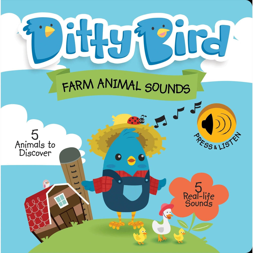Ditty Bird Baby Sound Book: Farm Animal Sounds Ditty Bird Book Lil Tulips