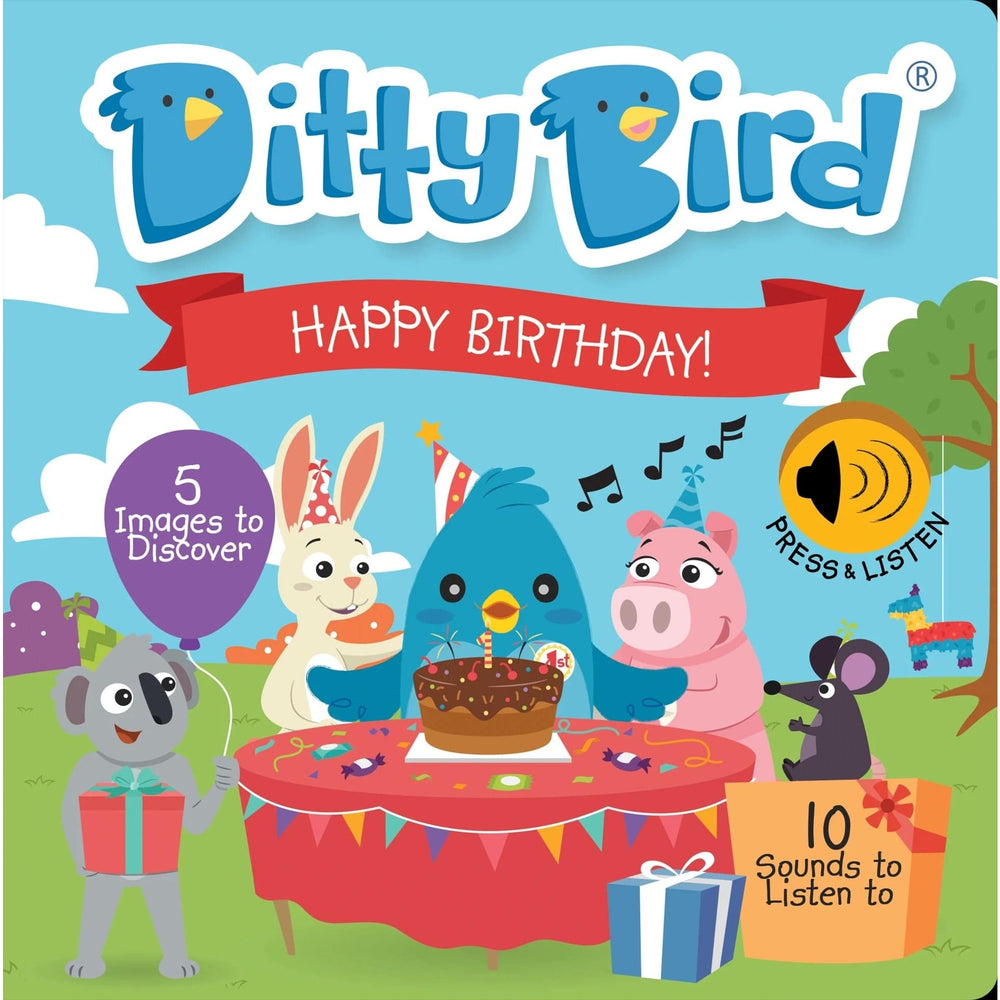 Ditty Bird Baby Sound Book: Happy Birthday Ditty Bird Book Lil Tulips