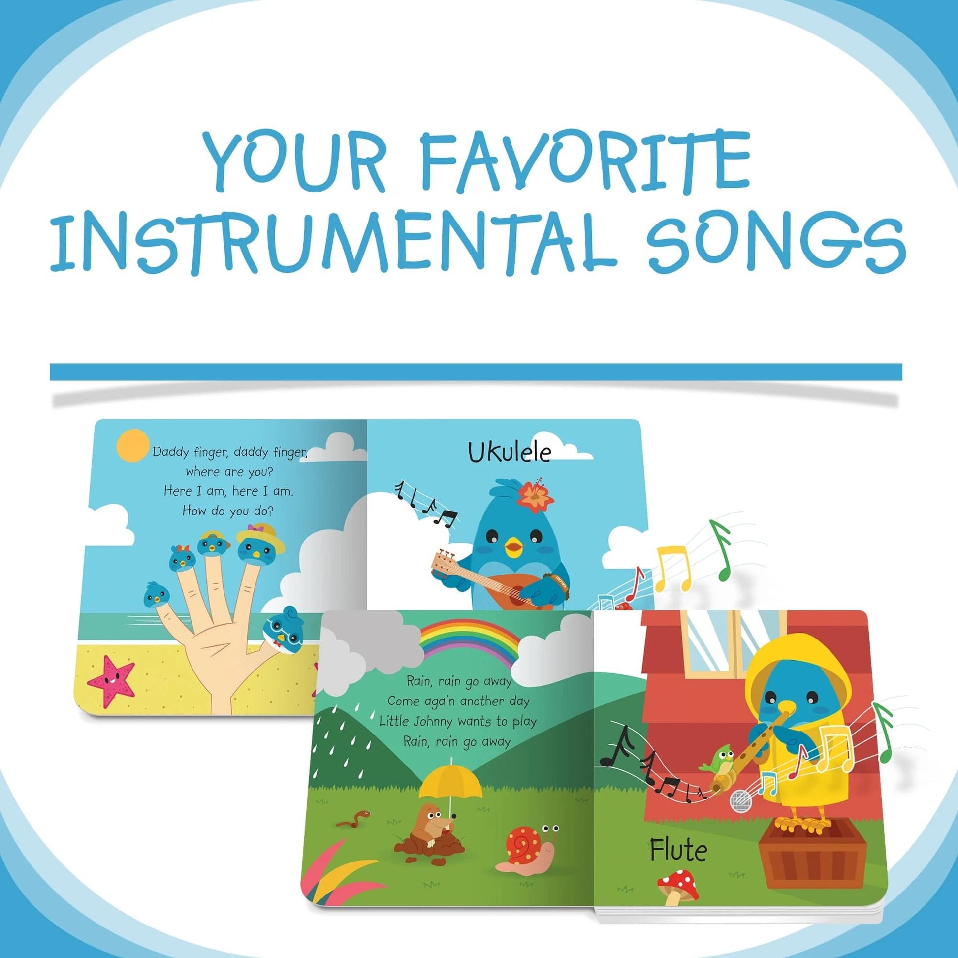 Ditty Bird Baby Sound Book: Instrumental Children's Songs Ditty Bird Book Lil Tulips