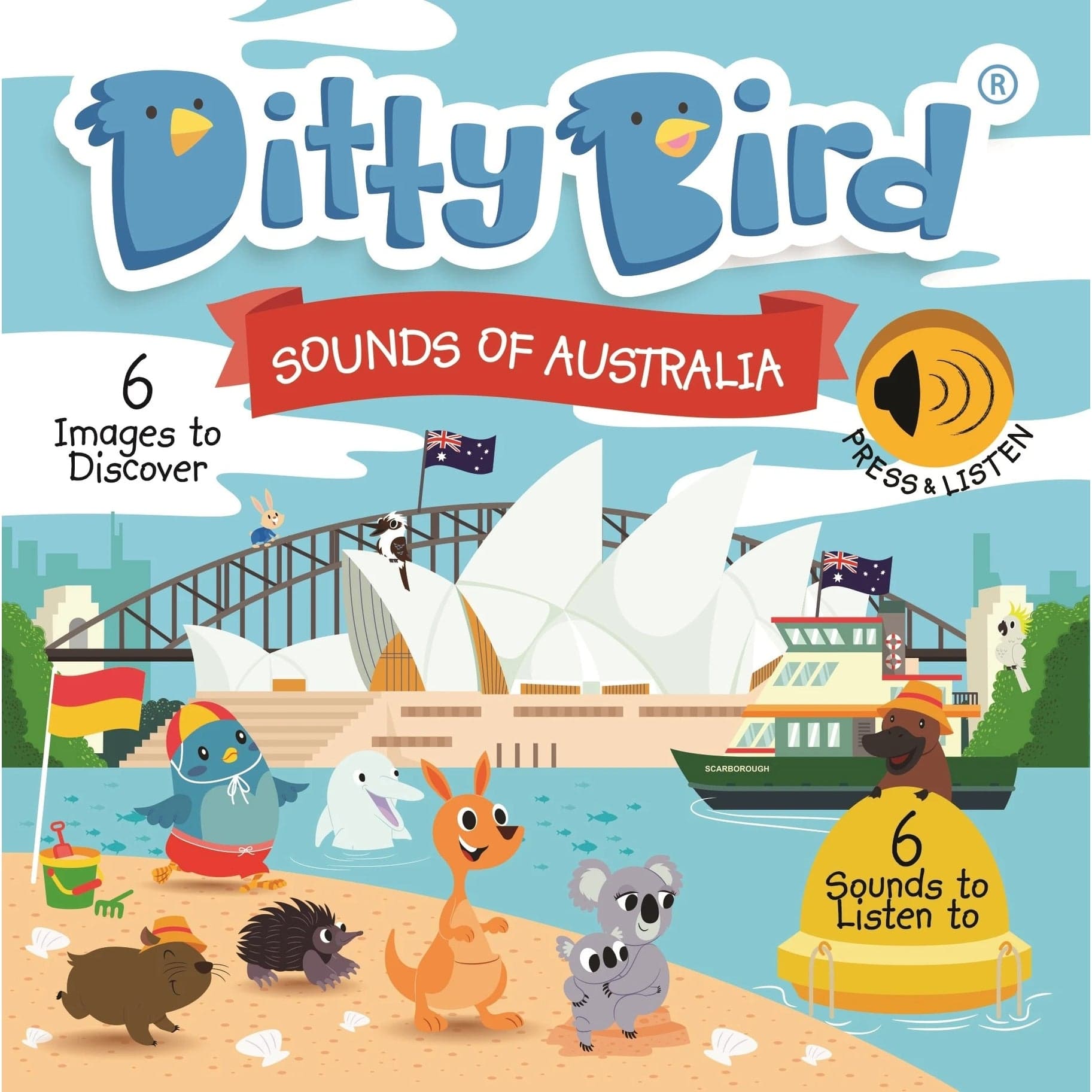 Ditty Bird Baby Sound Book: Sounds of Australia Ditty Bird Book Lil Tulips