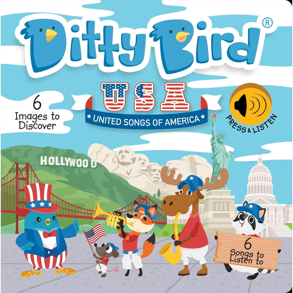 Ditty Bird Baby Sound Book: United Songs of America Ditty Bird Book Lil Tulips