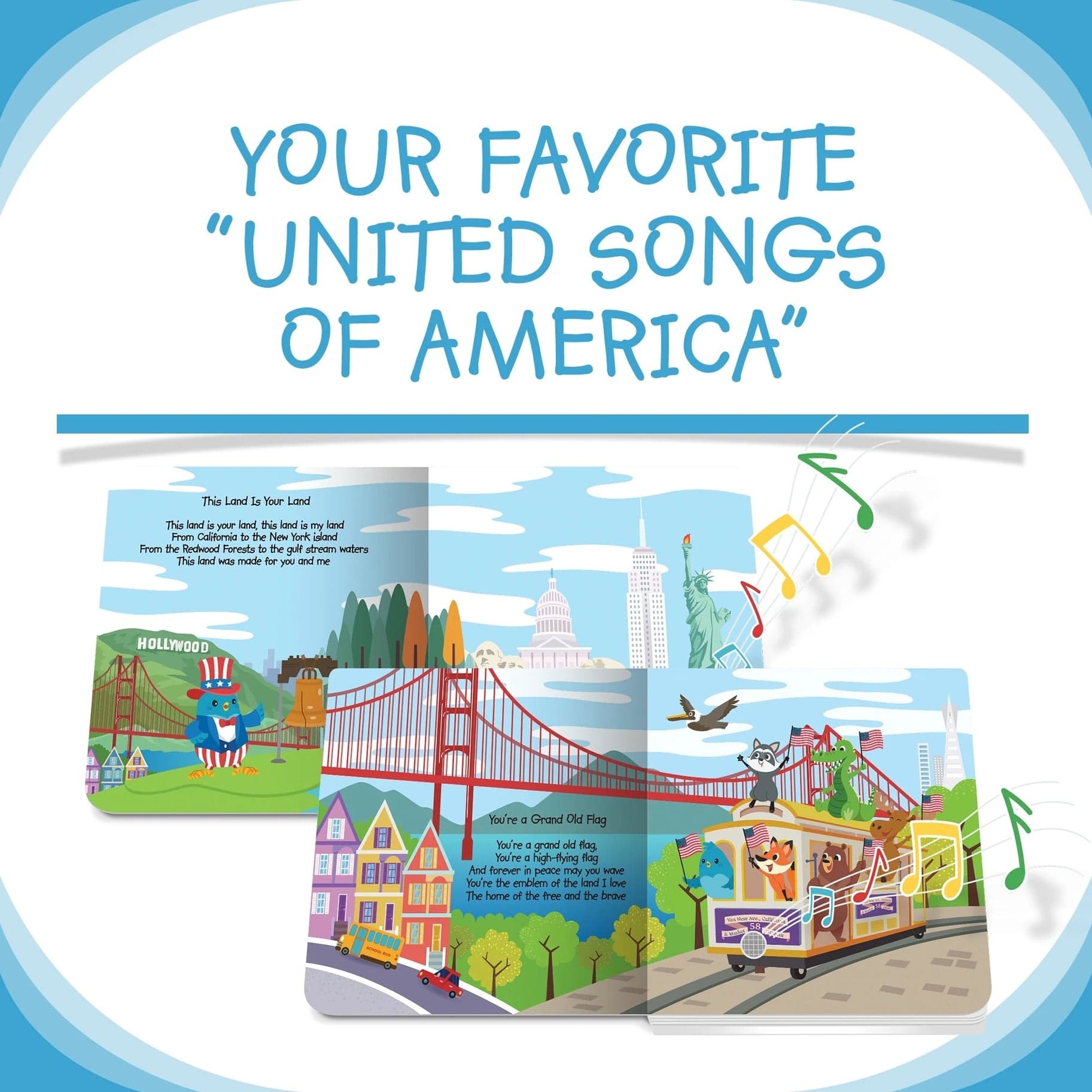 Ditty Bird Baby Sound Book: United Songs of America Ditty Bird Book Lil Tulips