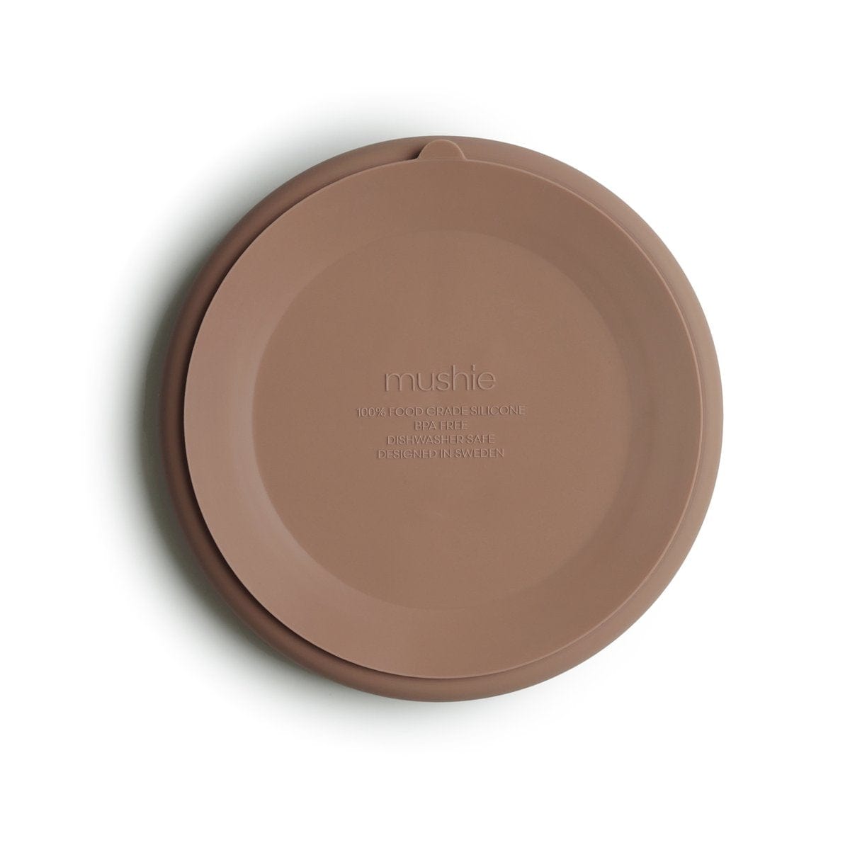 Divided Silicone Suction Plate (Natural) Mushie Lil Tulips