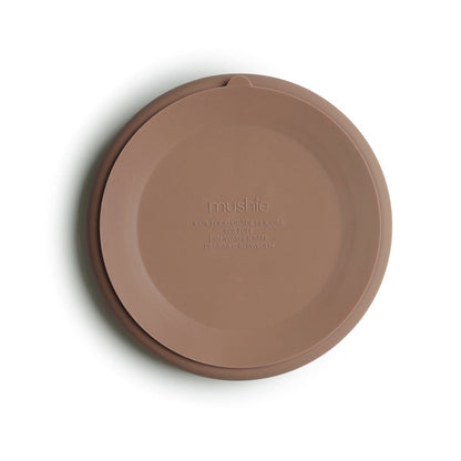 Divided Silicone Suction Plate (Natural) Mushie Lil Tulips