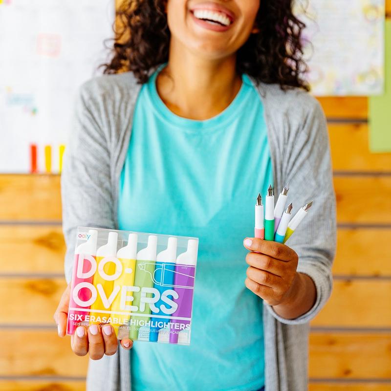 Do-Overs Erasable Highlighters OOLY Lil Tulips