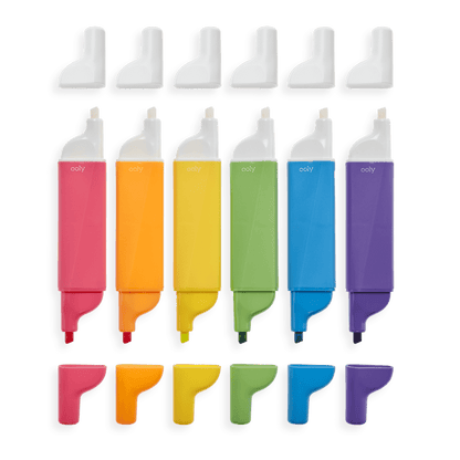 Do-Overs Erasable Highlighters OOLY Lil Tulips