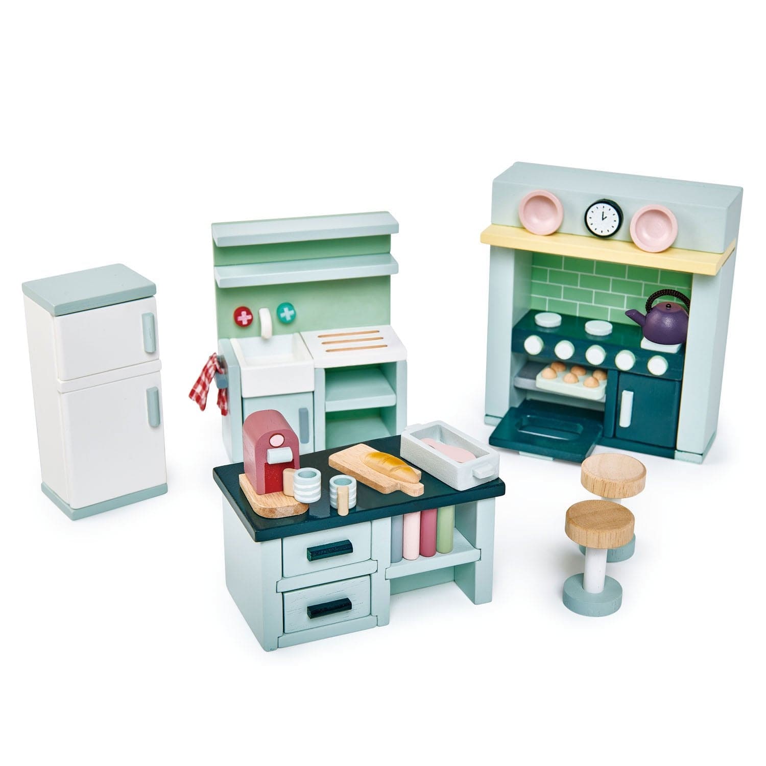 Dolls House Kitchen Furniture Tender Leaf Lil Tulips
