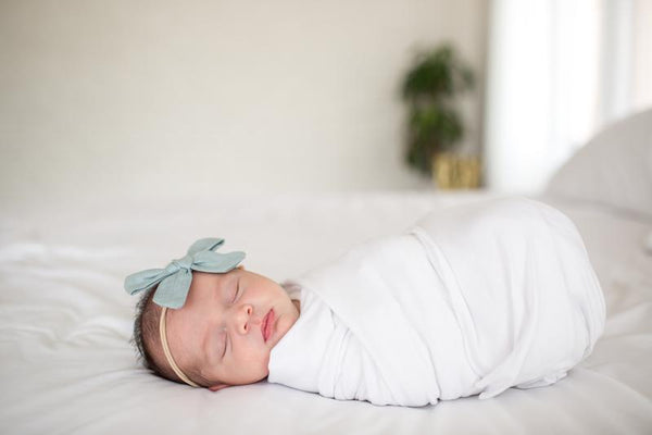 Dove Knit Swaddle Blanket Copper Pearl Lil Tulips