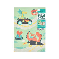 Dragon Race Tracks Doodle Pad Duo Sketchbook - set of 2 OOLY Lil Tulips