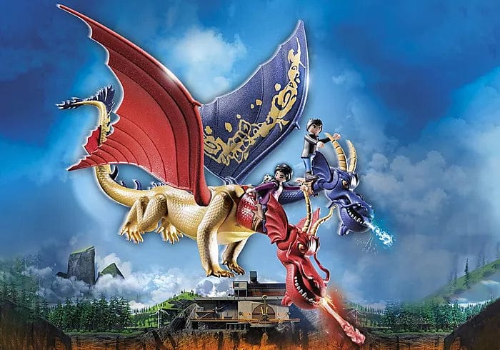 Dragons: The Nine Realms - Wu & Wei with Jun 71080 Playmobil Toys Lil Tulips