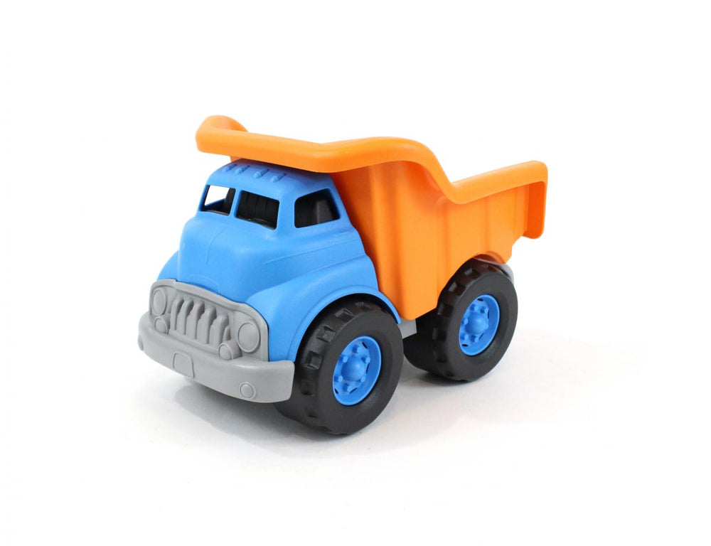 Orange Blue Dump Truck