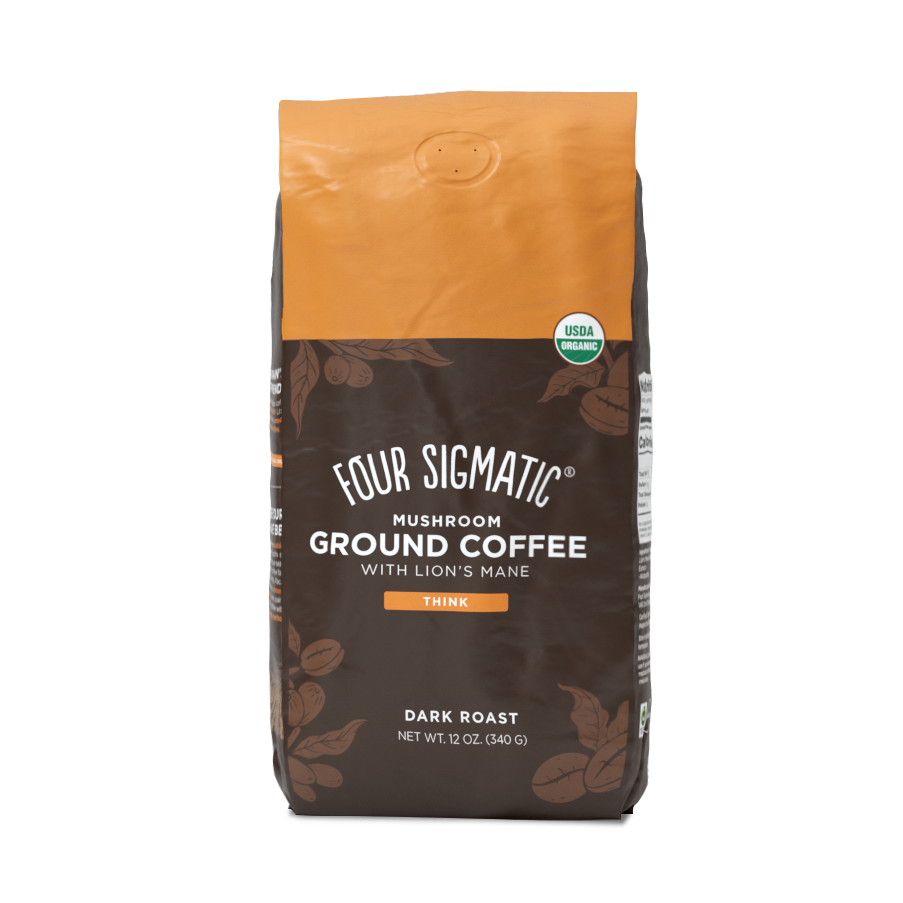 Mushroom Ground Coffee with Lion’s Mane