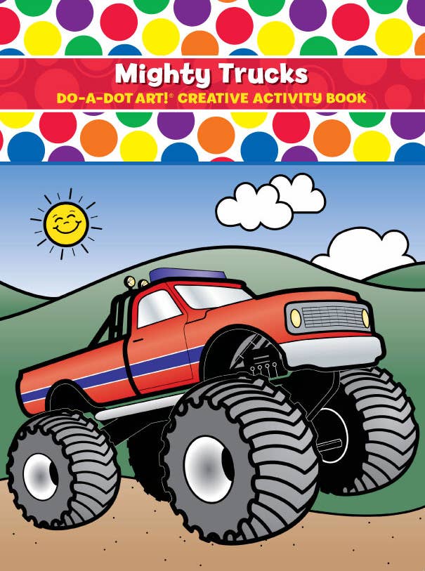 Mighty Trucks Activity Book