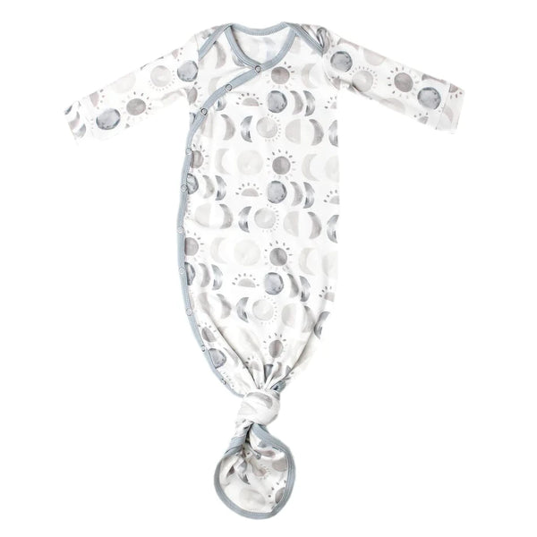 Eclipse Newborn Knotted Gown Copper Pearl Lil Tulips