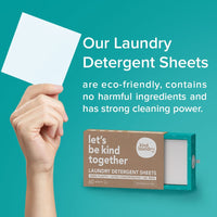 Eco-Friendly Laundry Detergent Sheets Fragrance-Free Kind Laundry Lil Tulips