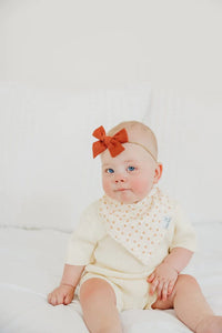 Eden Bandana Bibs Copper Pearl Lil Tulips