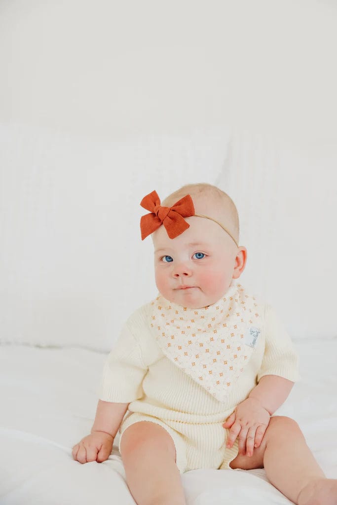 Eden Bandana Bibs Copper Pearl Lil Tulips