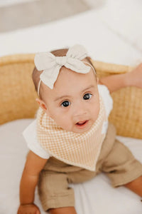Eden Bandana Bibs Copper Pearl Lil Tulips