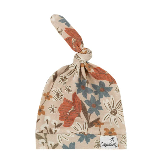 Eden Top Knot Hat Copper Pearl Copper Pearl Lil Tulips