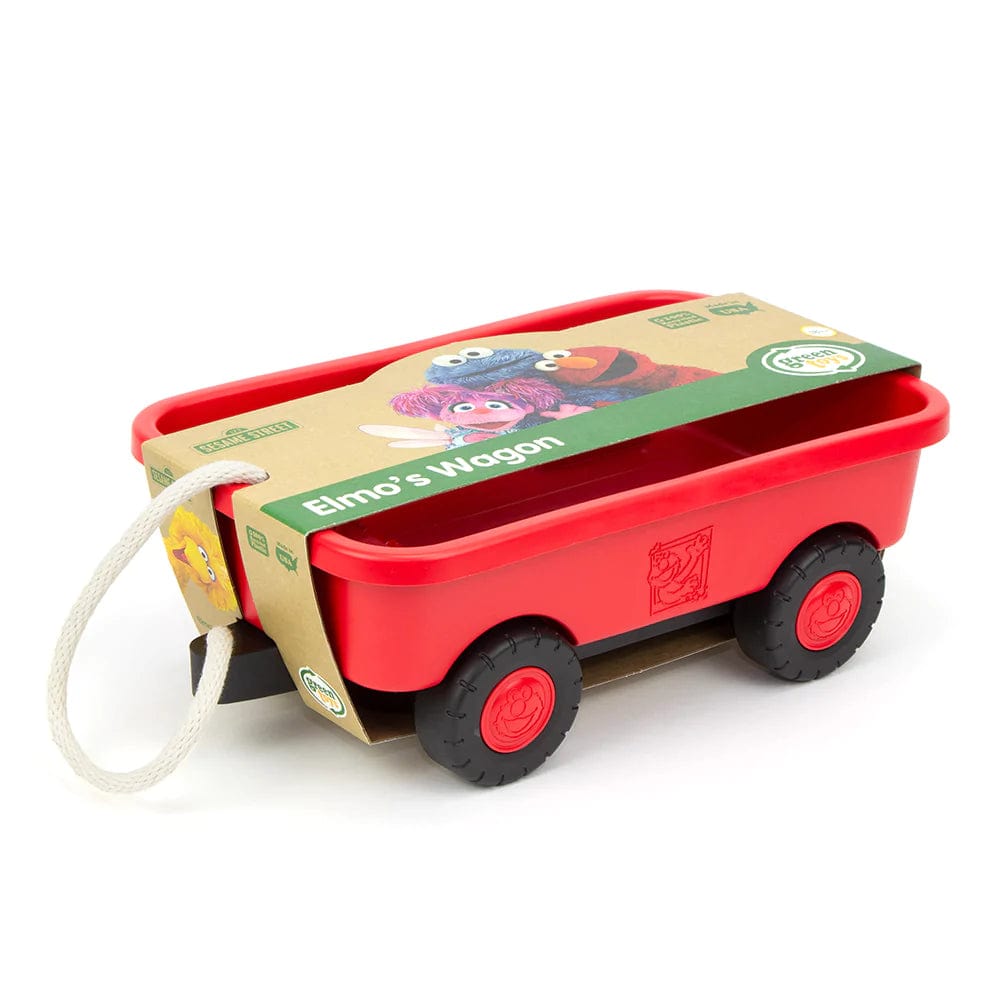 Elmo's Wagon Green Toys Lil Tulips