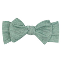 Emerson Knit Headband Bow Copper Pearl Lil Tulips