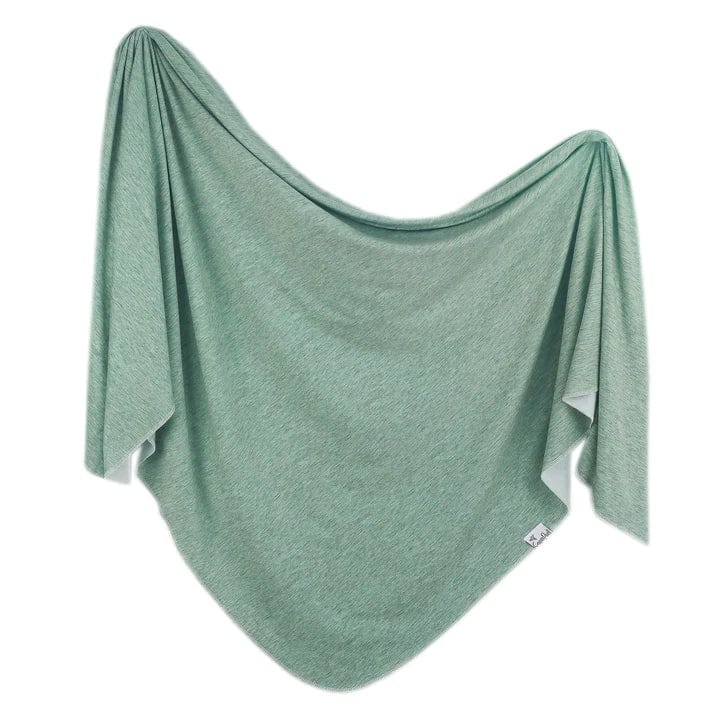 Emerson Knit Swaddle Blanket Copper Pearl Lil Tulips