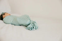 Emerson Knit Swaddle Blanket Copper Pearl Lil Tulips