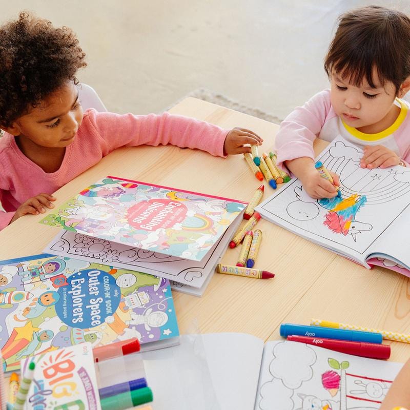 Enchanting Unicorns Color-in' Book OOLY Lil Tulips