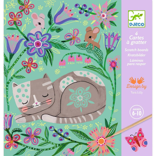 Encounters Scratch Cards Djeco Lil Tulips