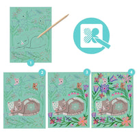 Encounters Scratch Cards Djeco Lil Tulips