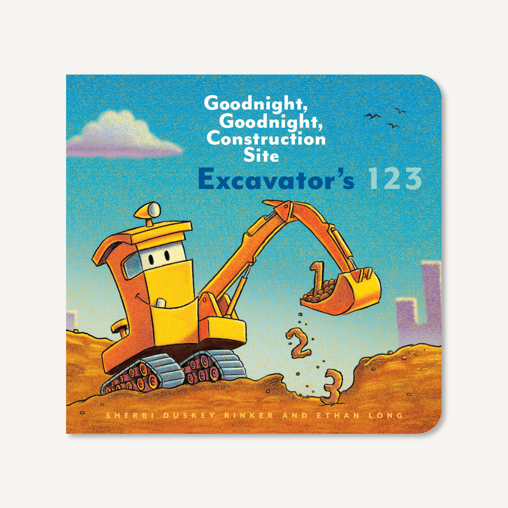 Excavator's 123 Board Book Chronicle Books Lil Tulips