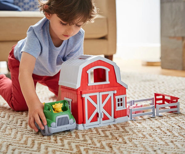 Farm Playset Green Toys Lil Tulips