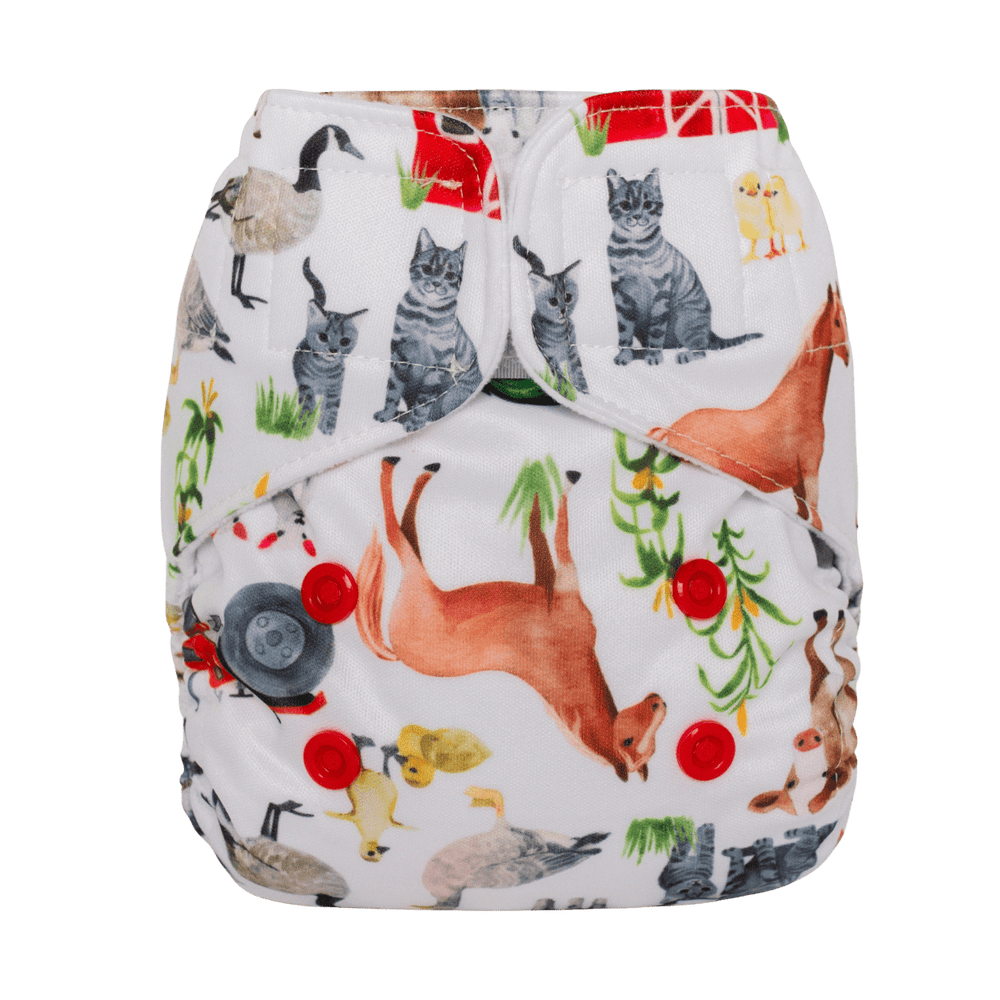 Farmstead Limited Edition OS Diaper Lalabye Baby Lil Tulips