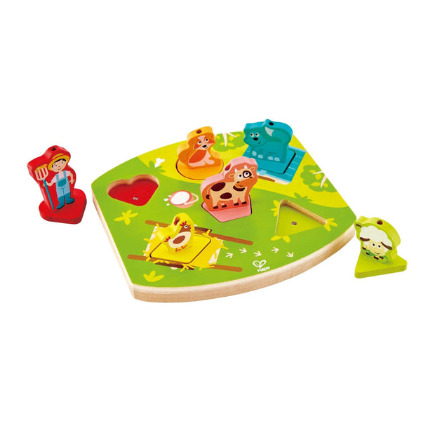 Farmyard Sound Puzzle Hape Lil Tulips