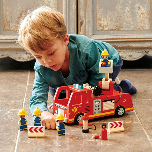 Fire Engine Tender Leaf Lil Tulips