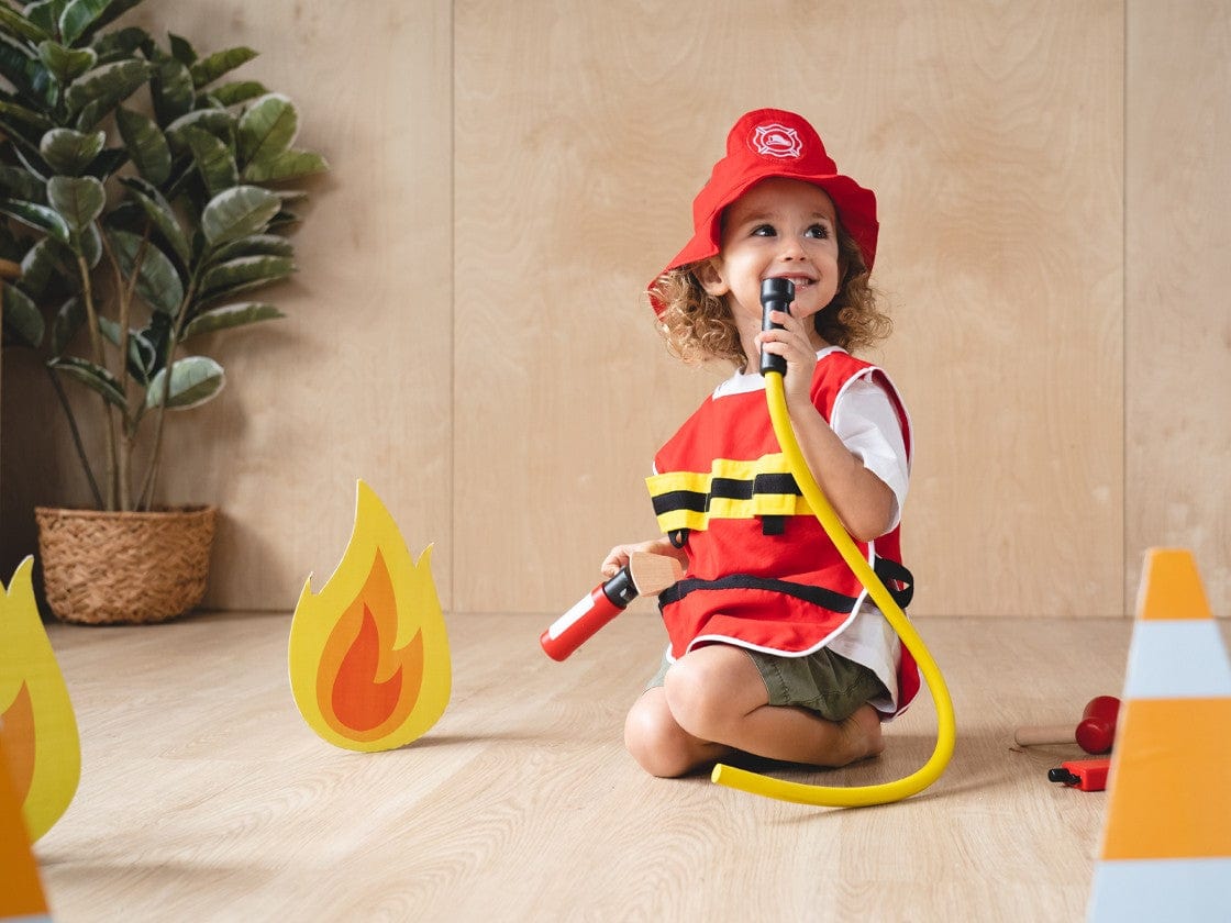 Fire Fighter Play Set Plan Toys Lil Tulips