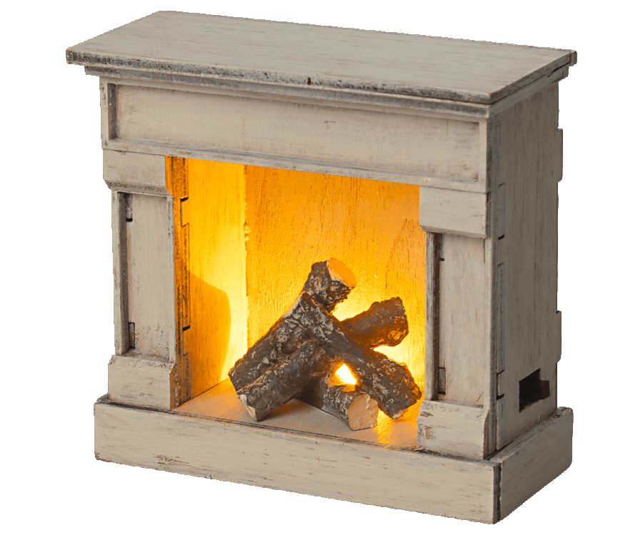 Fireplace - Off White Maileg Lil Tulips