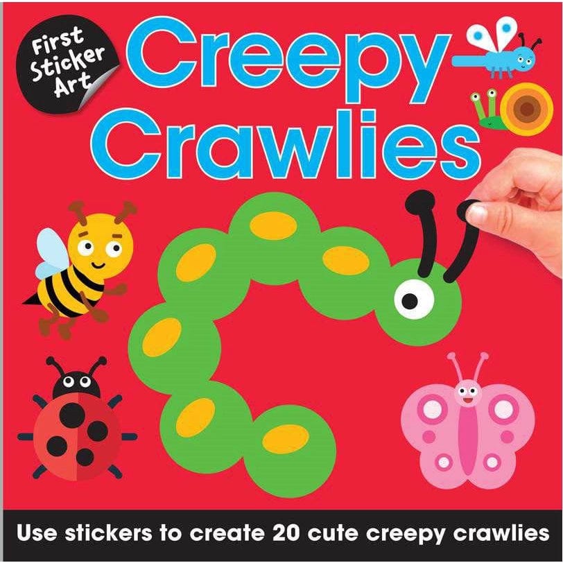 First Sticker Art: Creepy Crawlies SourceBooks Lil Tulips