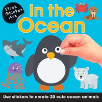 First Sticker Art: In The Ocean SourceBooks Lil Tulips