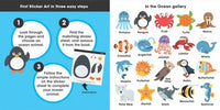 First Sticker Art: In The Ocean SourceBooks Lil Tulips