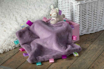 Flora Fawn Huggy Blanket Taggies Lil Tulips