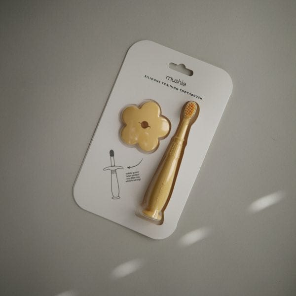 Flower Training Toothbrush (Daffodil) Mushie Lil Tulips