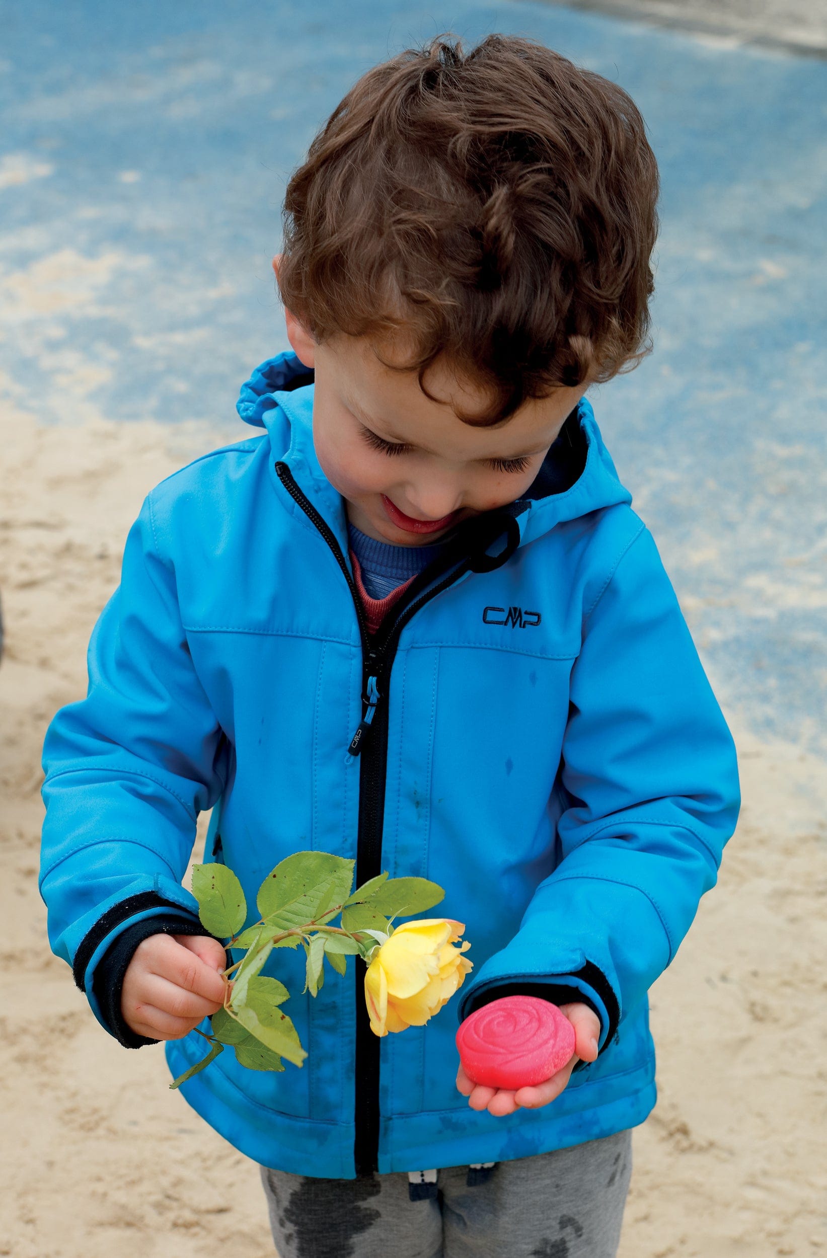 Flowers Sensory Play Stones Yellow Door US LLC Lil Tulips